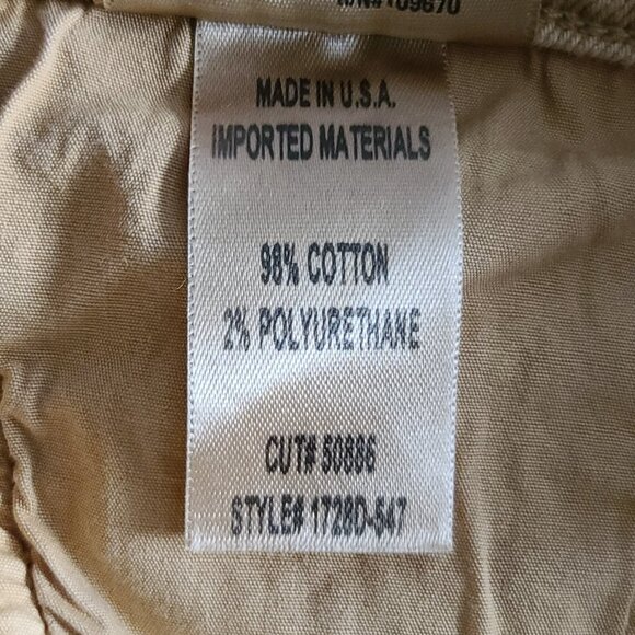 Citizens of Humanity Olivia High Rise Slim Ankle Jeans Tan Sz 29 Button Fly - Picture 10 of 11